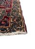 aalam red and orange wool hand knotted Rug - Corner aalam red and orange wool hand knotted Rug - Corner