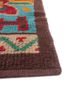 kiaan red and orange wool Rug - Corner kiaan red and orange wool Rug - Corner