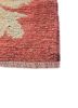 aalam green wool hand knotted Rug - Corner aalam green wool hand knotted Rug - Corner
