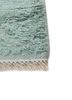 aalam blue wool hand knotted Rug - Corner aalam blue wool hand knotted Rug - Corner