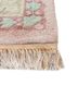 aalam red and orange wool hand knotted Rug - Corner aalam red and orange wool hand knotted Rug - Corner