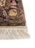 aalam blue wool hand knotted Rug - Corner aalam blue wool hand knotted Rug - Corner