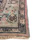 aalam blue wool hand knotted Rug - Corner aalam blue wool hand knotted Rug - Corner