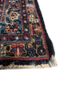 aalam blue wool hand knotted Rug - Corner aalam blue wool hand knotted Rug - Corner