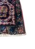 aalam pink and purple wool hand knotted Rug - Corner aalam pink and purple wool hand knotted Rug - Corner