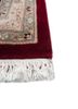 aalam green wool hand knotted Rug - Corner aalam green wool hand knotted Rug - Corner