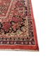 aalam blue wool hand knotted Rug - Corner aalam blue wool hand knotted Rug - Corner