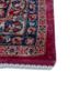 aalam blue wool hand knotted Rug - Corner aalam blue wool hand knotted Rug - Corner