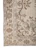 vintage ivory wool hand knotted Rug - Corner vintage ivory wool hand knotted Rug - Corner