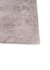 aalam beige and brown wool and silk hand knotted Rug - Corner