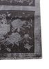 azalea grey and black wool and silk hand knotted Rug - Corner azalea grey and black wool and silk hand knotted Rug - Corner