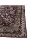 aalam red and orange wool and silk hand knotted Rug - Corner aalam red and orange wool and silk hand knotted Rug - Corner