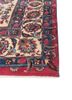 aalam blue wool hand knotted Rug - Corner