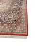 gulmarg green silk hand knotted Rug - Corner