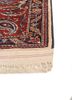 aalam blue wool hand knotted Rug - Corner aalam blue wool hand knotted Rug - Corner