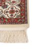 aalam red and orange wool hand knotted Rug - Corner aalam red and orange wool hand knotted Rug - Corner