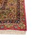 gulmarg blue silk hand knotted Rug - Corner