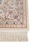 aalam red and orange wool and silk hand knotted Rug - Corner aalam red and orange wool and silk hand knotted Rug - Corner