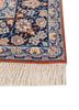 aalam blue wool hand knotted Rug - Corner aalam blue wool hand knotted Rug - Corner