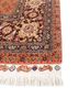 aalam red and orange wool hand knotted Rug - Corner aalam red and orange wool hand knotted Rug - Corner