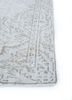 vintage grey and black wool hand knotted Rug - Corner vintage grey and black wool hand knotted Rug - Corner