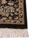 gulmarg beige and brown silk hand knotted Rug - Corner
