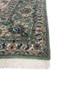 aalam blue wool hand knotted Rug - Corner aalam blue wool hand knotted Rug - Corner