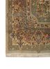 aalam green wool hand knotted Rug - Corner aalam green wool hand knotted Rug - Corner
