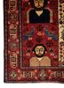aalam gold wool hand knotted Rug - Corner