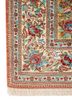 gulmarg green silk hand knotted Rug - Corner gulmarg green silk hand knotted Rug - Corner
