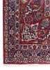 aalam red and orange wool hand knotted Rug - Corner aalam red and orange wool hand knotted Rug - Corner