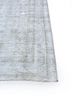 vintage grey and black wool hand knotted Rug - Corner vintage grey and black wool hand knotted Rug - Corner