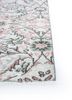 vintage ivory wool hand knotted Rug - Corner vintage ivory wool hand knotted Rug - Corner