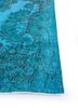 lacuna blue wool hand knotted Rug - Corner lacuna blue wool hand knotted Rug - Corner