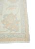 aalam red and orange wool hand knotted Rug - Corner