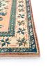 nuray red and orange wool hand knotted Rug - Corner nuray red and orange wool hand knotted Rug - Corner