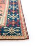 nuray red and orange wool hand knotted Rug - Corner nuray red and orange wool hand knotted Rug - Corner