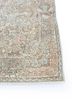 aalam grey and black wool hand knotted Rug - Corner