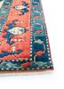 nuray blue wool hand knotted Rug - Corner nuray blue wool hand knotted Rug - Corner
