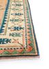 nuray red and orange wool hand knotted Rug - Corner