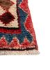 nuray blue wool hand knotted Rug - Corner
