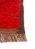 nayaab red and orange wool flat weaves Rug - Corner nayaab red and orange wool flat weaves Rug - Corner