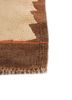 nayaab red and orange wool flat weaves Rug - Corner nayaab red and orange wool flat weaves Rug - Corner