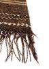 hula beige and brown jute and hemp hand knotted Rug - Corner hula beige and brown jute and hemp hand knotted Rug - Corner