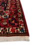 aalam red and orange wool hand knotted Rug - Corner aalam red and orange wool hand knotted Rug - Corner