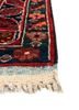 aalam red and orange wool hand knotted Rug - Corner aalam red and orange wool hand knotted Rug - Corner