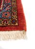 aalam red and orange wool hand knotted Rug - Corner aalam red and orange wool hand knotted Rug - Corner