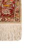 gulmarg ivory silk hand knotted Rug - Corner gulmarg ivory silk hand knotted Rug - Corner