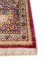 gulmarg blue silk hand knotted Rug - Corner