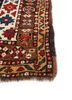 kiaan red and orange wool hand knotted Rug - Corner kiaan red and orange wool hand knotted Rug - Corner